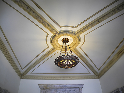 entry ceiling detail