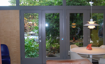 Doors to patio