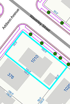 lot dimensions