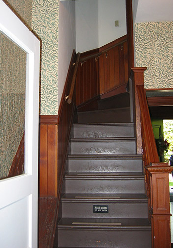 back stairs