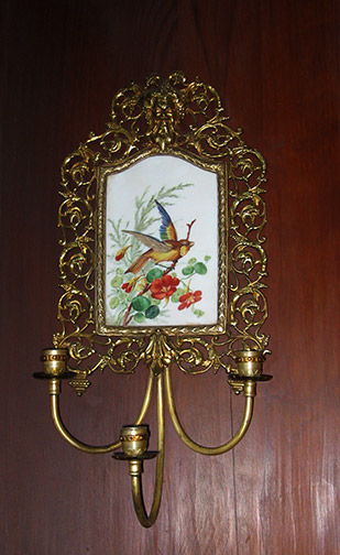 bird sconce