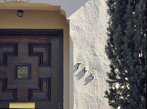 door and address