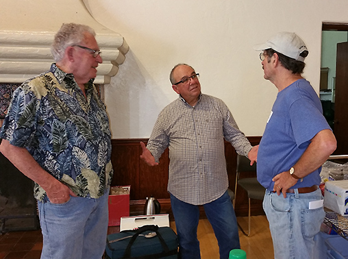 Jerry tinney, Dennis Garcia, and Chris Botsford