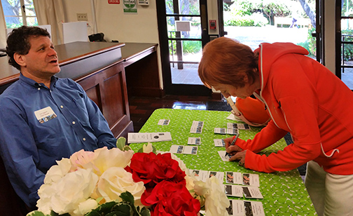 name tag table