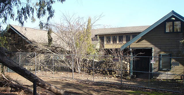 Fenced Juana Briones House