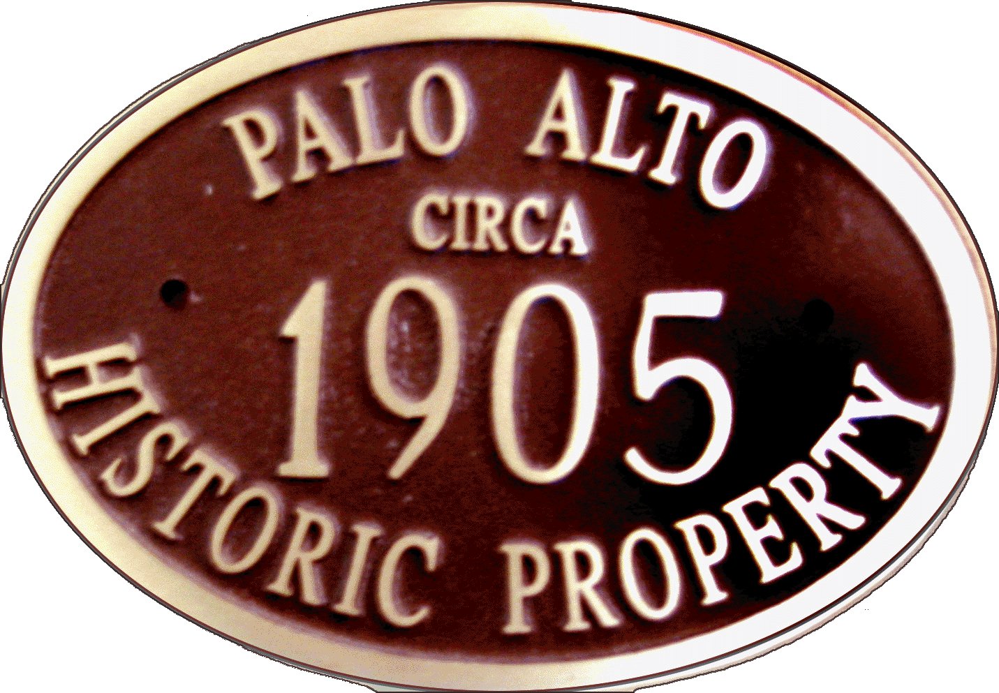 1905 plaque