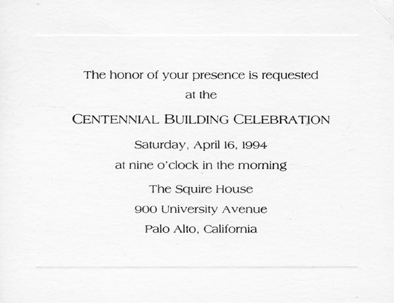 invitation