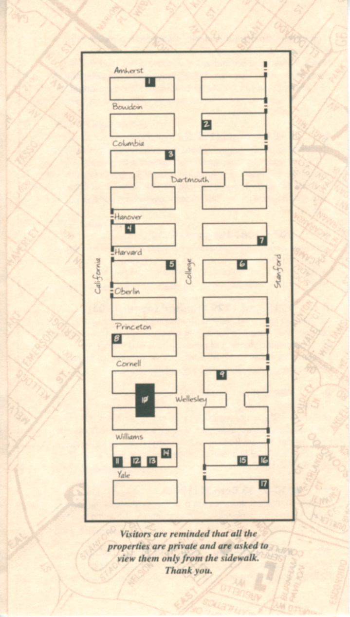 College Terrace map